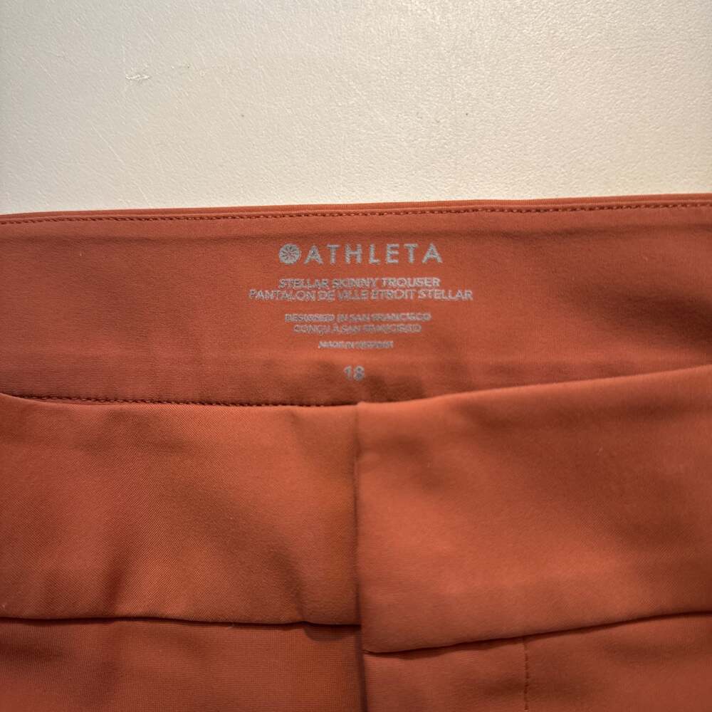Athleta Stellar Skinny Trouser Pants women’s 18 - Picture 6 of 6